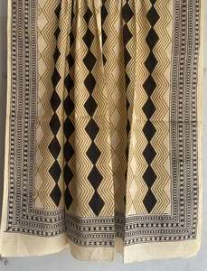 100% coton léger traditionnel main bloc imprimé écharpe Jaipur artisanal écharpe Boho Chic à la main ethnique doux coton écharpe - Product Image 4