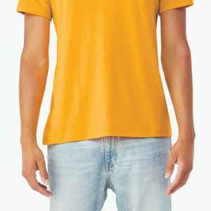 เสื้อยืดคอกลม230gsm สำหรับผู้ชายพิมพ์ลาย DTF คอกลมผ้าคอตตอนคอกลมผ้าถัก100% ออกแบบโลโก้ได้ตามต้องการ - Product Image 2