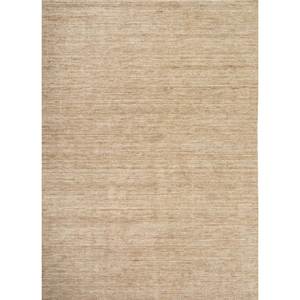 Handmade Large Area Contour Beige & <b>Brown</b> <b>Wool</b> Rugs 9x12 Rectangle with Solid Striped Pattern for Home Hallway Use-Model Hwl-201 - Product Image 1
