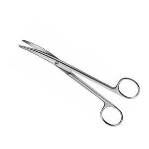 Tijera médica de Grado Industrial, hoja curva de acero inoxidable alemán, tijeras Mayo para cirugía, suave para uso en sala de operaciones DIY - Product Image 1