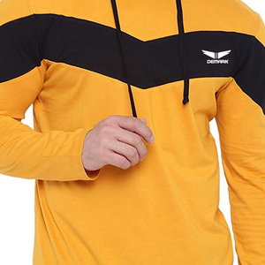 Pull à capuche de haute qualité pour hommes Séchage rapide Respirant Sweatshirts avec logo personnalisé Meilleur prix pour la vente en gros Vêtements personnalisés - Product Image 3