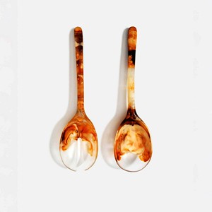 Accessoires fabriqués en Inde, ensemble de cuillères à salade en acacia, écologiques, lavables au lave-vaisselle, outils à salade pour la maison et la cuisine, fabriqués en Inde - Product Image 2