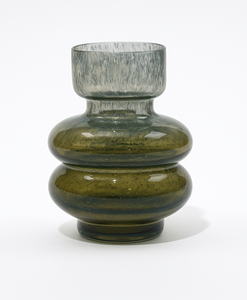 Vase en verre gaufré moderne Vase de mariage de table design floral vintage Vase à fleurs décoratif artistique - Product Image 5