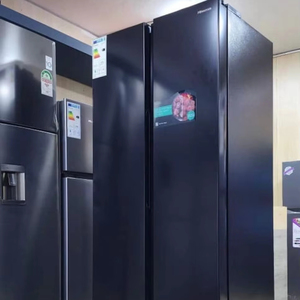 Regeradores eléctricos de acero inoxidable con puerta francesa de 4 pies cúbicos automáticos superiores estándar - Product Image 1