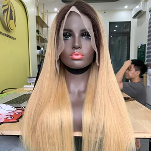 Vietnamese Virgin Silky Straight Human Hair Weave Extension Unprocessed Dome Cap