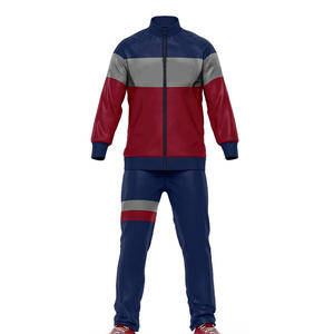 2023 usine pas cher taux Offres Spéciales personnalisé hommes été décontracté fermeture éclair polaire séchage rapide Polyester/coton survêtement Logo personnalisé - Product Image 2