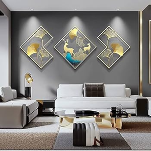 Décoration murale de restaurant en métal pour la maison Décoration murale Pièces de luxe de haute qualité Tentures murales en métal arts indiens - Product Image 2