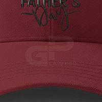 Casquette Happy Father Day pour hommes avec un design élégant, une fermeture réglable et un look décontracté et relaxant