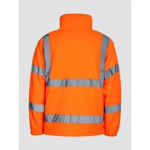 Veste polaire haute visibilité personnalisée, vêtements de travail, sweats à capuche et sweat-shirts promotionnels - Product Image 5
