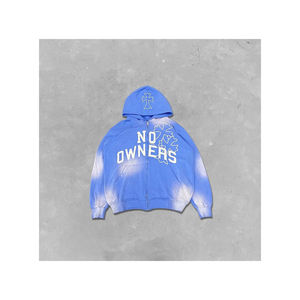 500 GSM <b>Y2k</b> sunfade Crop Design Puff Printing <b>Hoodie</b> Heavyweight Anti-Shrink Plus Size Streetwear for Men Women 3D Embroidery - Product Image 2