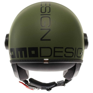 Casque de moto jet classique tout-terrain Momo Design FGTR, demi-face, taille XL, avec fermeture rapide et visière, état neuf - Product Image 5