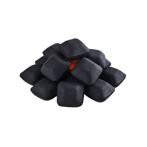 Briquettes de charbon de coco naturelles 100% en forme d'oreiller - Briquettes de charbon de coco à haute chaleur pour l'industrie de la restauration - Product Image 1