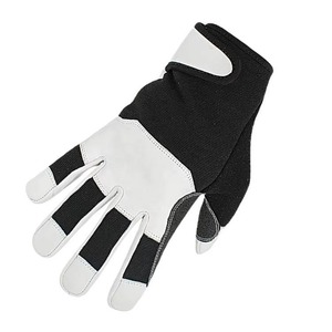 Guantes de trabajo generales Guantes mecánicos de piel de cabra antideslizantes y antiimpactos para jardinería y montaje industrial Guantes cómodos - Product Image 6