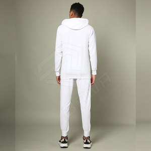 Venta al por mayor OEM personalizado Casual ecológico deportes Jogging hombres chándales 100% algodón verano ligero - Product Image 2