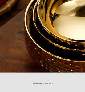 Bol en laiton pur de qualité supérieure, design luxueux, nouvelle arrivée, pour la décoration de la maison et des fêtes, classique - Product Image 2