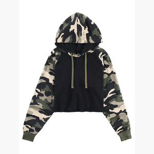 Sudadera con capucha corta en blanco de nuevo diseño para mujer, Sudadera con capucha de manga larga de tela suave, ideal para sublimación o bordado de impresión personalizada - Product Image 4