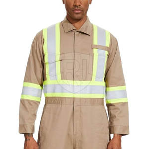 Combinaison de travail en matériau de qualité supérieure Combinaison de sécurité confortable fabriquée au Pakistan - Product Image 4