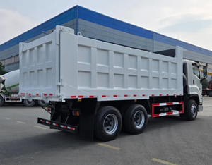 รถบรรทุกดัมพ์ ISUZU GIGA 5X 300 แรงม้า ยูโร 6 มือสอง สภาพใหม่ พร้อมระบบไฮดรอลิกยก กล้องมองหลัง ขับเคลื่อน 4x2 สำหรับงานก่อสร้างถนน - Product Image 1