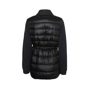 Chaqueta acolchada de invierno de talla grande para mujer, abrigo de bombardero de lana con estampado sólido, abrigos de plumón de pato para mujer, característica transpirable - Product Image 2