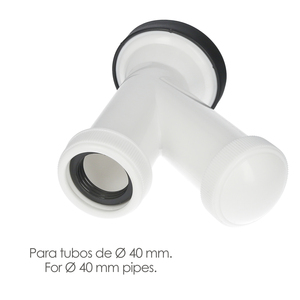 Sifone e gorgogliatore con valvola e tappo, uscita da 1-1/2" 0/40 mm. - Product Image 3