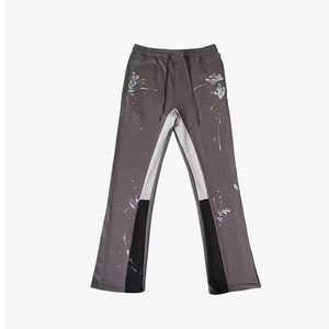 Pantalon de survêtement évasé personnalisé pour hommes pantalon baggy décontracté à taille élastique respirante et à séchage rapide - Product Image 6