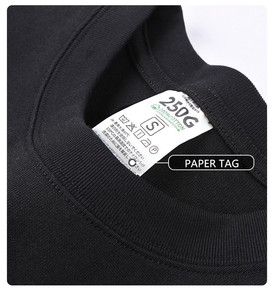 Camiseta de verano personalizada para hombre, Camiseta holgada informal de manga corta de talla grande de algodón de Color sólido para hombre - Product Image 3