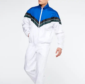 Ensemble de survêtement coupe-vent à manches longues pour homme, de haute qualité, fabriqué en usine, service OEM 2025 - Product Image 1