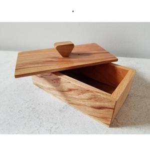 Boîte de rangement en bois pour lettres et photos pour décor de salon - Product Image 6