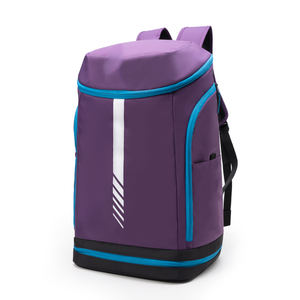 Sac à dos d'équipe de basketball, fermeture éclair souple, imperméable, sac de sport, sac de voyage, sac d'école avec poche de rangement séparée pour chaussures SBBP-0204 - Product Image 1