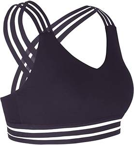 Sujetador Deportivo de Yoga para Mujer de Alta Calidad al por Mayor, con Tela Transpirable Ecológica, Soporte Medio, Tallas y Colores Personalizables - Product Image 3