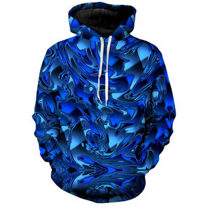 Vente en gros de sweatshirts pulls en polyester imprimés en 3D, sweats à capuche personnalisés avec tous les logos OEM, sublimation polaire pour hommes - Product Image 1