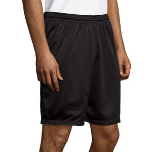 Pantalones cortos de malla deportivos personalizables de alta calidad de talla grande para hombre, ropa de calle transpirable de secado rápido, color de logotipo personalizado ecológico - Product Image 2