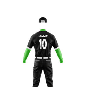 เครื่องแบบเบสบอลของผู้ชายชุดเบสบอลทำจากโพลีเอสเตอร์100% เบสบอลของผู้ชายมาใหม่ - Product Image 4