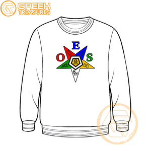 Commande personnalisée de l'étoile de l'Est sweat-shirt brodé en molleton de coton pull de haute qualité vêtements grecs OES sweat-shirts - Product Image 2