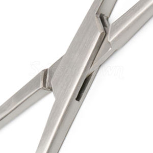 Fórceps de sujeción de órganos y tejidos de acero inoxidable, instrumento quirúrgico reutilizable para aplicaciones médicas profesionales - Product Image 6