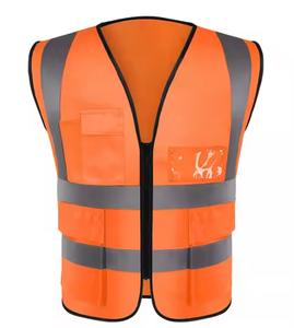 Veste de gilet de sécurité de construction pour hommes de haute qualité vente en gros personnalisée à bas prix vêtements réfléchissants avec logo personnalisé - Product Image 3
