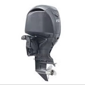 เครื่องยนต์เรือยนต์นอกเรือ 150 แรงม้า ยี่ห้อดัง คุณภาพเยี่ยม ใหม่เอี่ยม พร้อมรีโมทควบคุมแบบกลไก, แกนยาว 25 นิ้ว, ระบบหมุนย้อนทวน LF150XC - Product Image 1