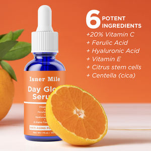 Cuidado DE LA PIEL 20% vitamina C suero de ácido hialurónico + <span class=keywords><strong>CE</strong></span> ácido ferúlico potente Vit C antiarrugas belleza cuidado de la piel - Product Image 4
