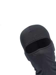 Cagoule intégrale solide Tissu extensible respirant et léger Doublure de casque de cyclisme en plein air Logo personnalisé Enveloppe tactique pour le visage - Product Image 3