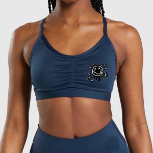 Sujetadores deportivos de algodón de alta calidad para mujer, estilo cómodo de alto rendimiento, Sujetador deportivo sin costuras de alto soporte personalizable para niñas - Product Image 5