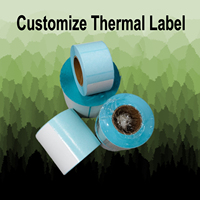 Étiquettes thermiques adhésives personnalisées en usine chinoise pour les numéros de commande, les codes de retrait et les étiquettes de délai de livraison 1*2 2*3 3*4 pouces