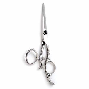 Ciseaux de coiffure de qualité chirurgicale Finition Ciseaux de salon en acier inoxydable polonais avec vis et anneau réglables - Product Image 6