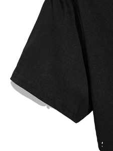 Venta al por mayor barato algodón Pakistán mezcla camisetas para hombres impresión personalizada transpirable de gran tamaño gimnasio correr deportes negro camisetas - Product Image 4