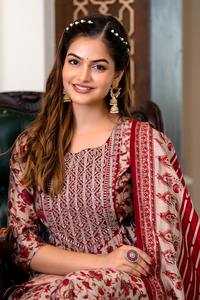 Traje de diseñador para mujeres, pantalón de yugo con Dupatta para mujeres, distribuidor y distribuidor indio - Product Image 3