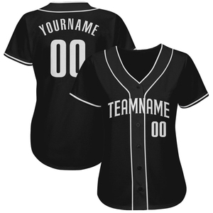 Camiseta de béisbol bordada auténtica de poliéster al por mayor de alta calidad personalizada para hombres - Product Image 5