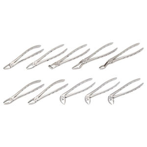 Dental Surgical Extracting Forceps Kit | Premium Quality Stainless Steel Orthodontic Dental Forceps <b>Pouch</b> Set Custom Logo - Product Image 3