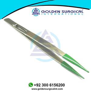 Pinzas de bloqueo de punta fina recubiertas de PVC para ortodoncia, pinzas dentales quirúrgicas médicas, instrumentos de precio barato - Product Image 3