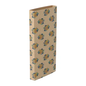 CreaSleeve Kraft 187 Custom Merchandising Tie Paper <b>Envelopes</b> for Effective Product Promotion - Product Image 1