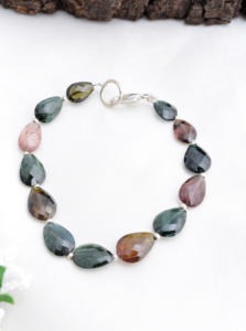 Cuentas de Turmalina Multifacética en Forma de Pera, Piedra Preciosa Natural, Piedra Preciosa para la Elaboración de Joyería Fina - Product Image 4