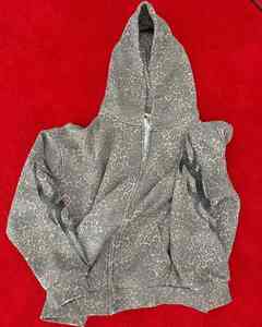 Custom Animal <b>Leopard</b> Cheetah <b>Printed</b> Heavy 100% Cotton French Terry Graphic Pullover <b>Sweatshirt</b> Wash Zipper Hoodie - Product Image 2